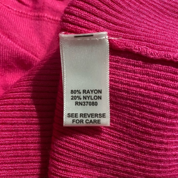 Cato Pink Soft Stretch Cardigan Sweater - Picture 5 of 5